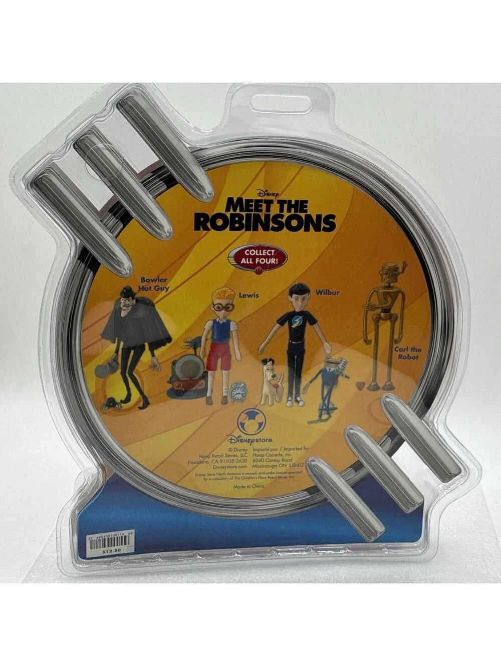 Disney Store Exclusive Meet The Robinsons Bowler Hat Guy Action Figure 2007 New